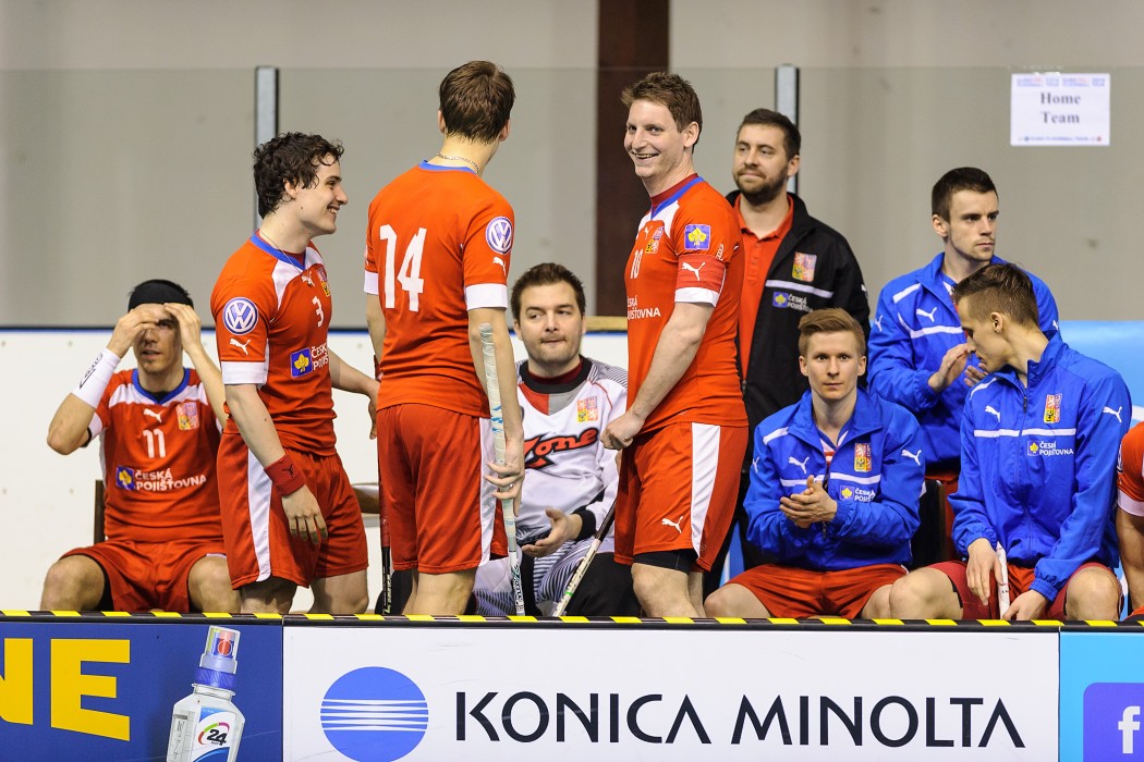 Euro Floorball Tour 2014 -  Czech Republic vs Sweden - 6:5