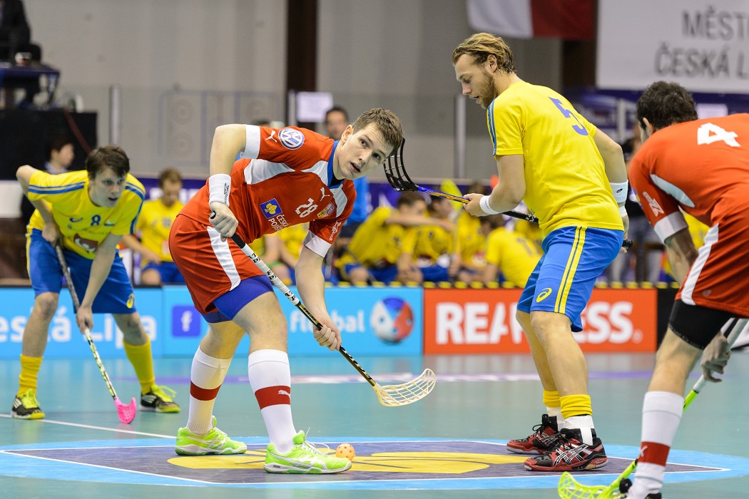 Euro Floorball Tour 2014 -  Czech Republic vs Sweden - 6:5