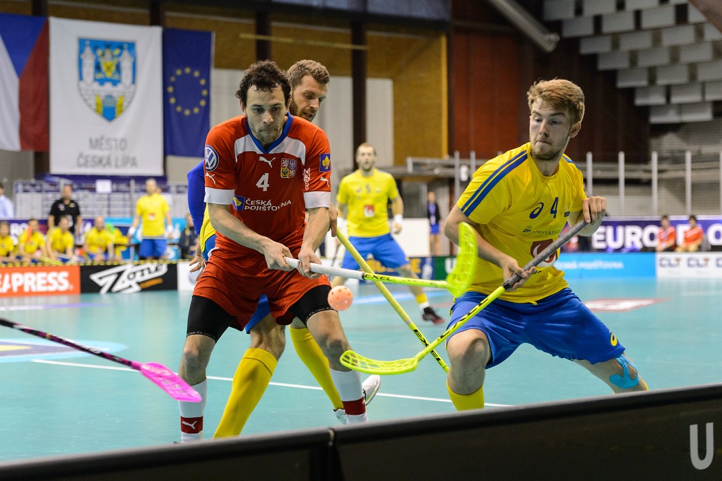 Euro Floorball Tour 2014 -  Czech Republic vs Sweden - 6:5