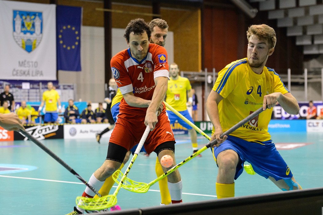 Euro Floorball Tour 2014 -  Czech Republic vs Sweden - 6:5