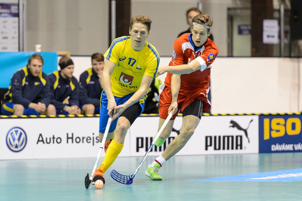 Euro Floorball Tour 2014 -  Czech Republic vs Sweden - 6:5