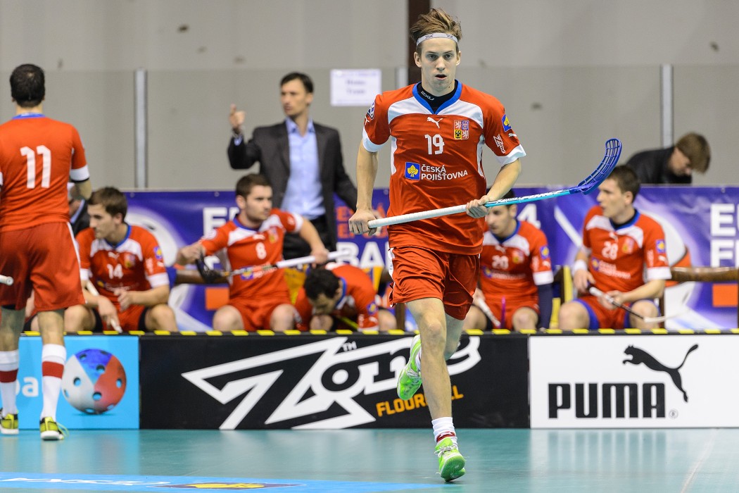 Euro Floorball Tour 2014 -  Czech Republic vs Sweden - 6:5