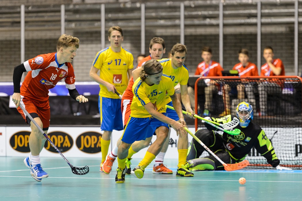Euro Floorball Tour 2014 -  Czech Republic vs Sweden