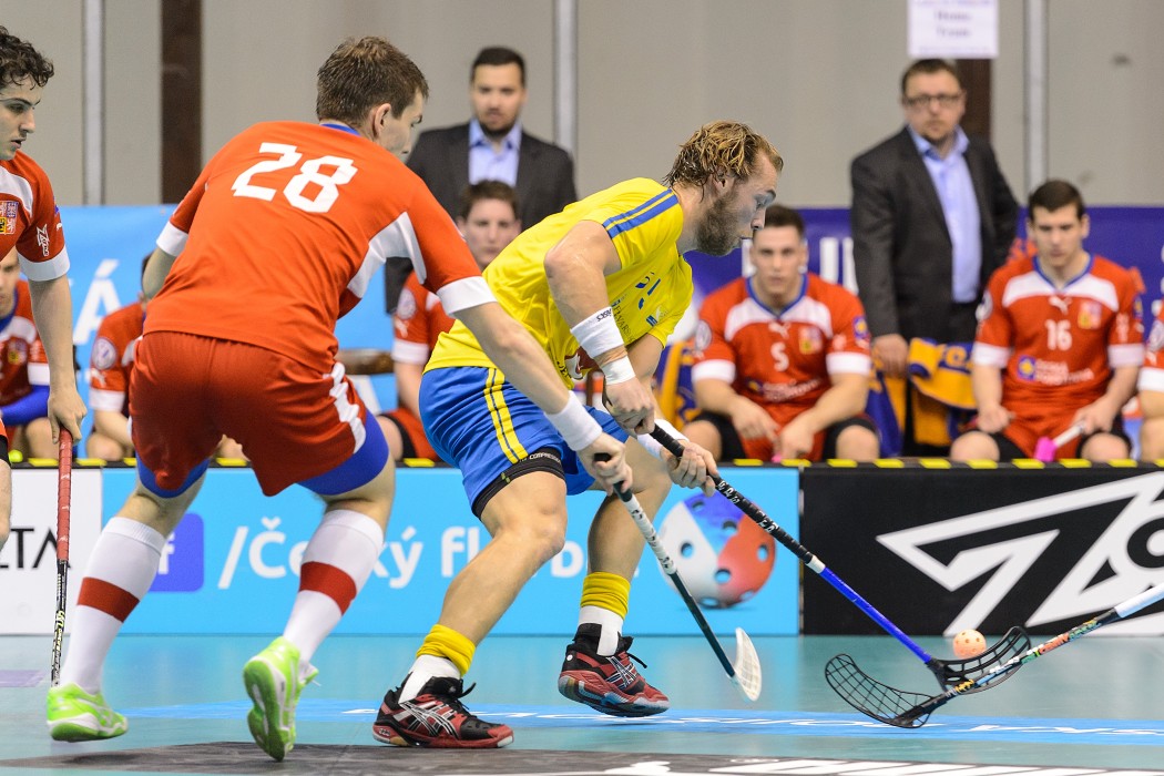 Euro Floorball Tour 2014 -  Czech Republic vs Sweden - 6:5