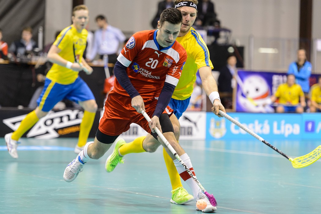 Euro Floorball Tour 2014 -  Czech Republic vs Sweden - 6:5