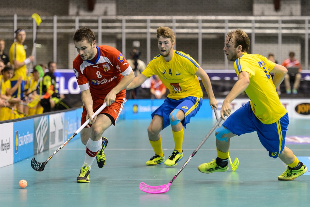 Euro Floorball Tour 2014 -  Czech Republic vs Sweden - 6:5