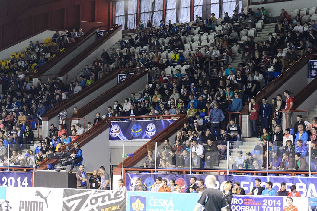 Euro Floorball Tour 2014 -  Czech Republic vs Sweden - 6:5