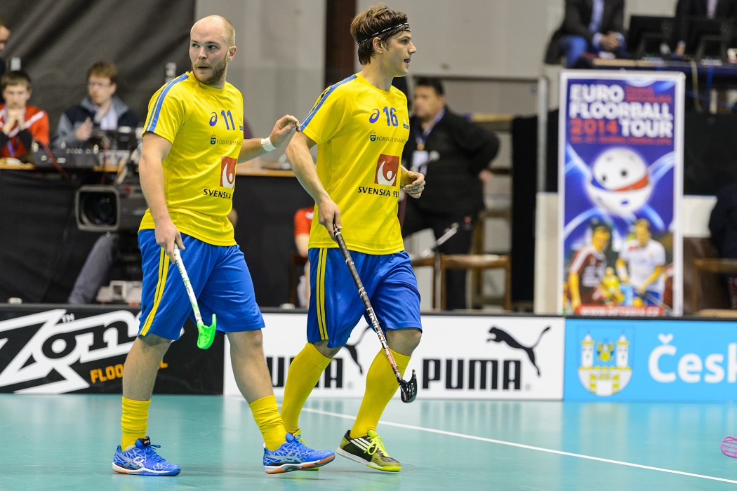 Euro Floorball Tour 2014 -  Czech Republic vs Sweden