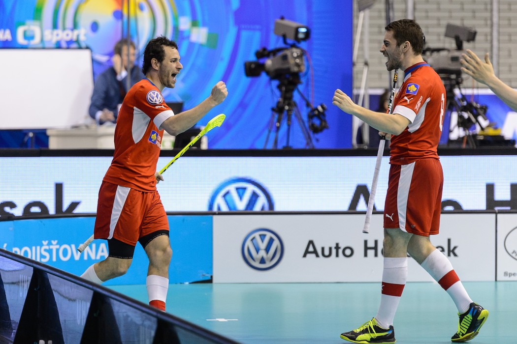 Euro Floorball Tour 2014 -  Czech Republic vs Sweden - 6:5