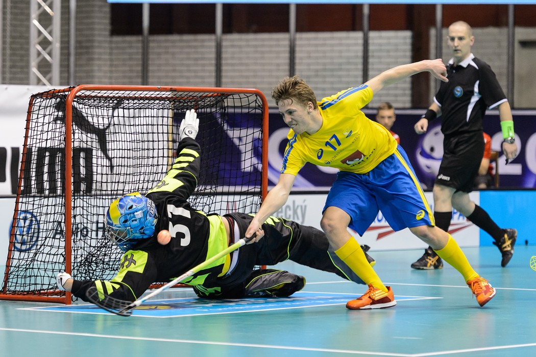 Euro Floorball Tour 2014 -  Czech Republic vs Sweden - 6:5