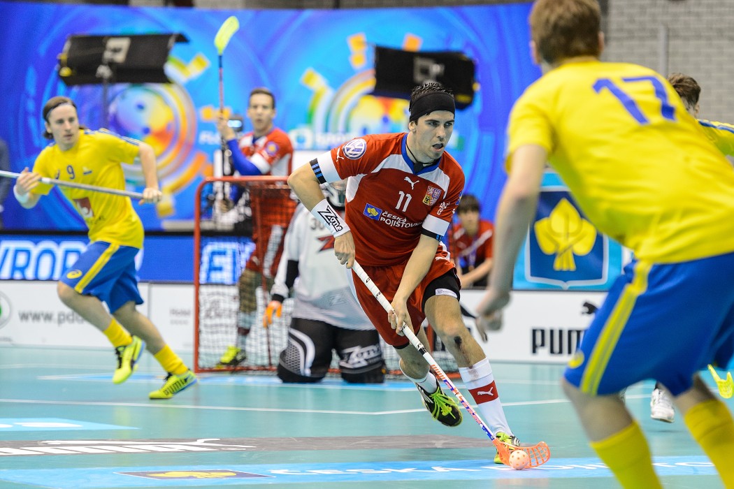 Euro Floorball Tour 2014 -  Czech Republic vs Sweden