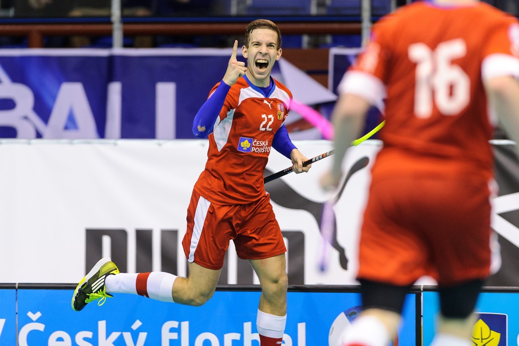 Euro Floorball Tour 2014 -  Czech Republic vs Sweden - 6:5