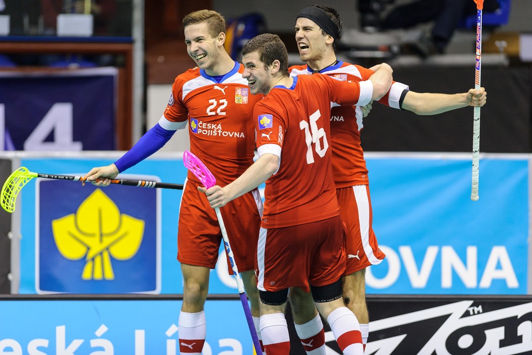 Euro Floorball Tour 2014 -  Czech Republic vs Sweden - 6:5