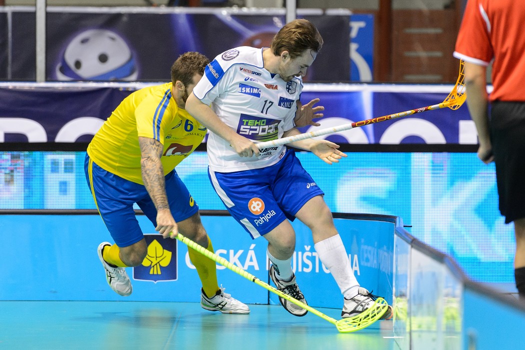 Euro Floorball Tour 2014 -  Sweden vs Finland - 2:7