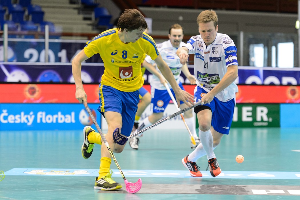 Euro Floorball Tour 2014 -  Sweden vs Finland - 2:7