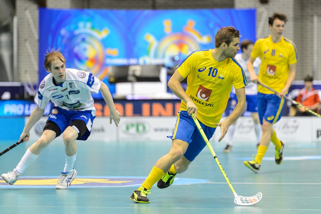 Euro Floorball Tour 2014 -  Sweden vs Finland - 2:7