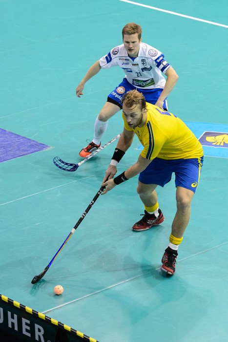 Euro Floorball Tour 2014 -  Sweden vs Finland - 2:7