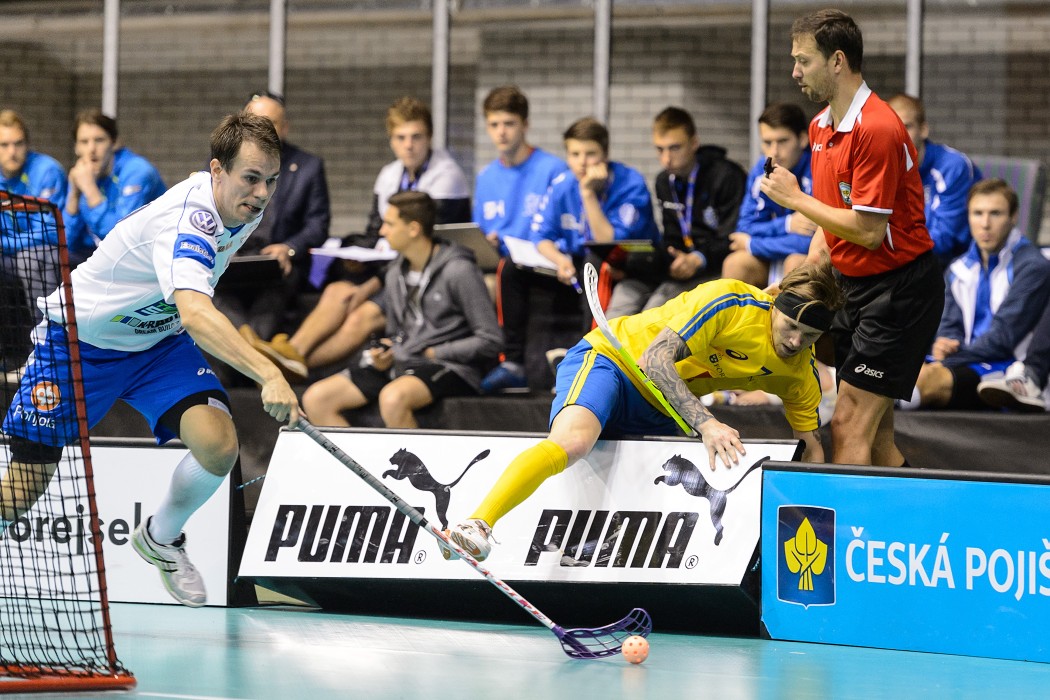 Euro Floorball Tour 2014 -  Sweden vs Finland - 2:7