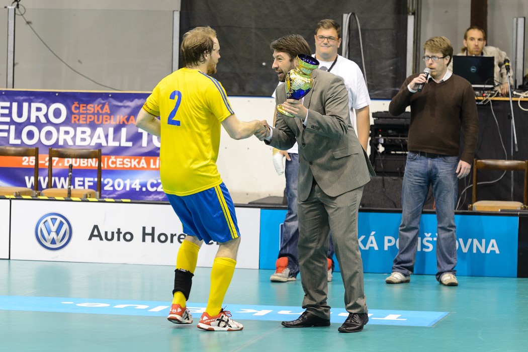 Euro Floorball Tour 2014 -  Sweden vs Finland - 2:7