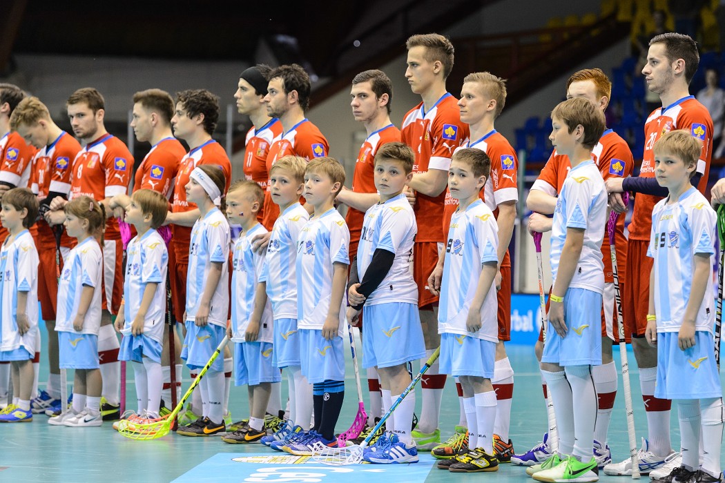 Euro Floorball Tour 2014 -  Czech Republic vs Switzerland - 8:7