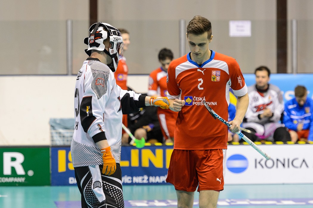 Euro Floorball Tour 2014 -  Czech Republic vs Switzerland - 8:7