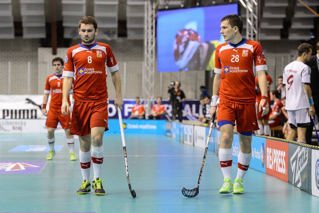 Euro Floorball Tour 2014 -  Czech Republic vs Switzerland - 8:7
