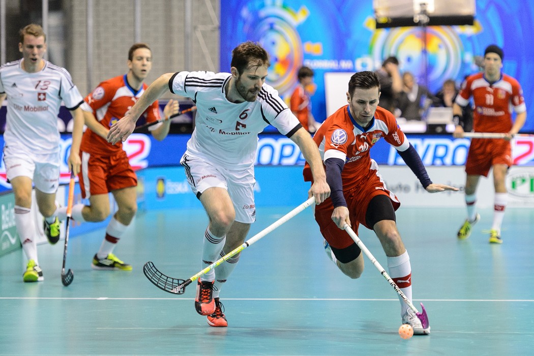 Euro Floorball Tour 2014 -  Czech Republic vs Switzerland - 8:7