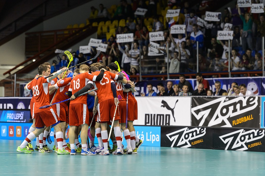 Euro Floorball Tour 2014 -  Czech Republic vs Switzerland - 8:7