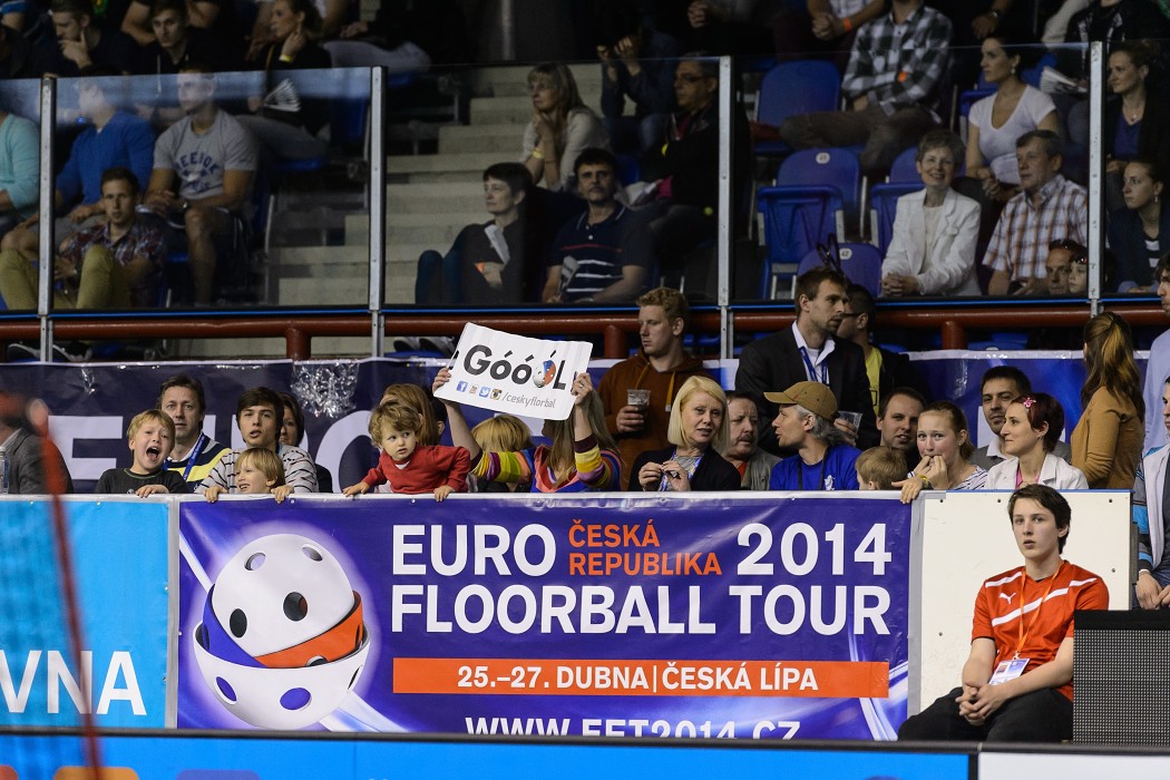 Euro Floorball Tour 2014 -  Czech Republic vs Switzerland - 8:7