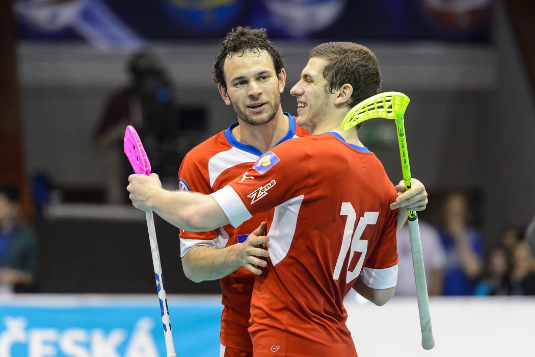 Euro Floorball Tour 2014 -  Czech Republic vs Switzerland - 8:7