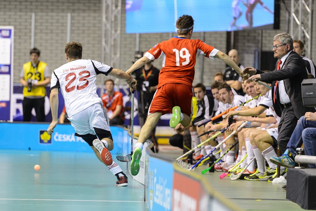 Euro Floorball Tour 2014 -  Czech Republic vs Switzerland - 8:7