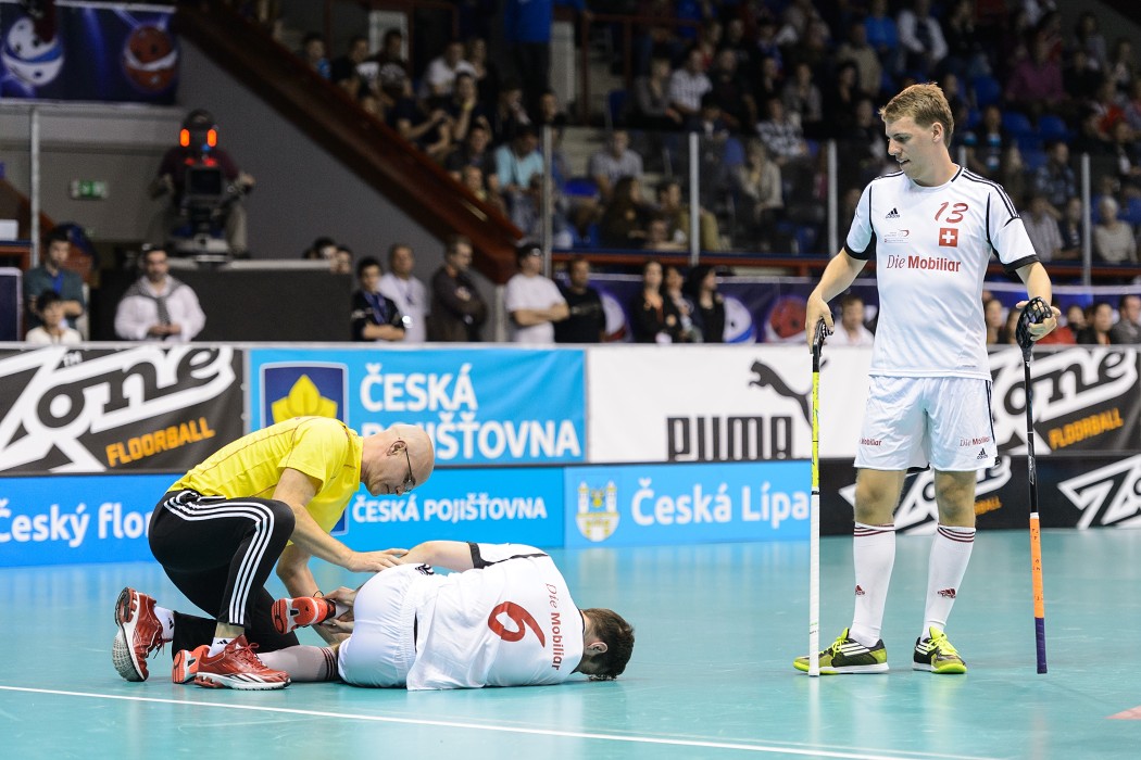 Euro Floorball Tour 2014 -  Czech Republic vs Switzerland - 8:7