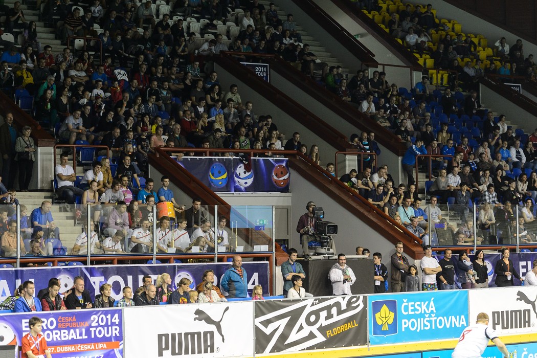 Euro Floorball Tour 2014 -  Czech Republic vs Switzerland - 8:7
