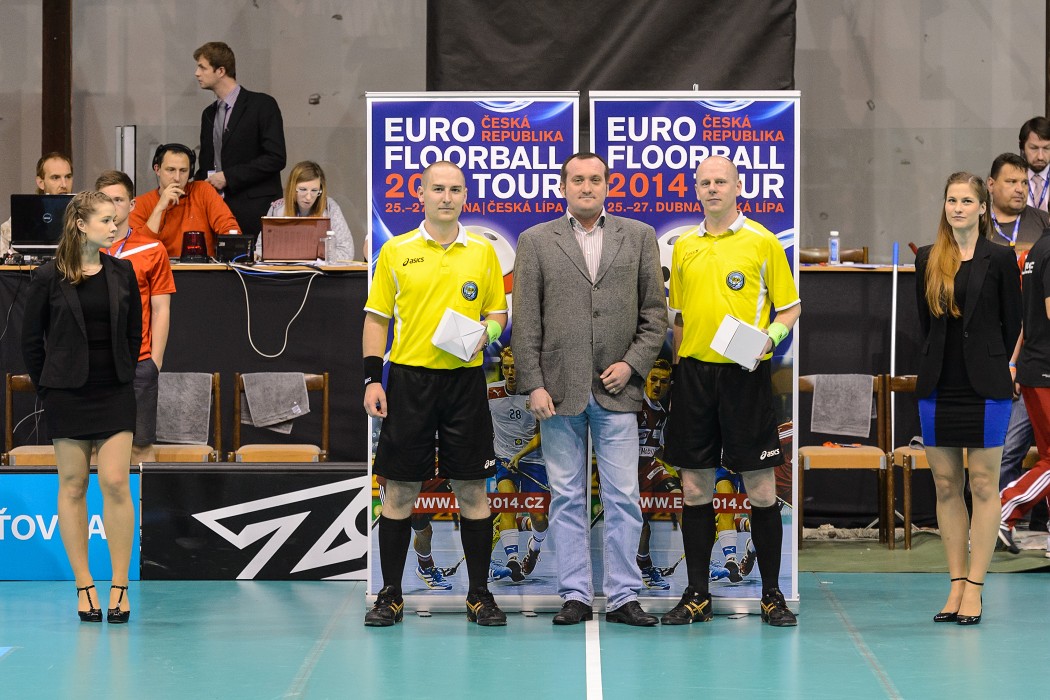 Euro Floorball Tour 2014 -  Czech Republic vs Switzerland - 8:7