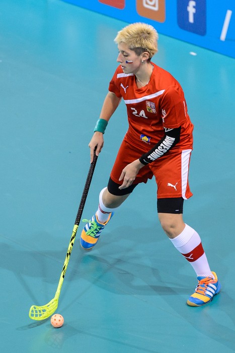 Euro Floorball Tour 2014 -  CZE WU19 vs FIN WU19 - 2:7