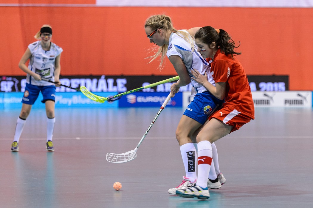 Euro Floorball Tour 2014 -  CZE WU19 vs FIN WU19 - 2:7