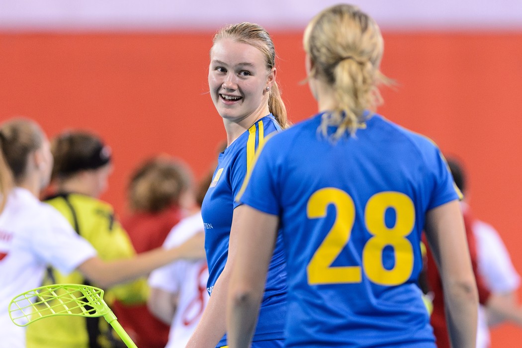 Euro Floorball Tour 2014 -  SUI WU19 vs SWE WU19 - 3:18