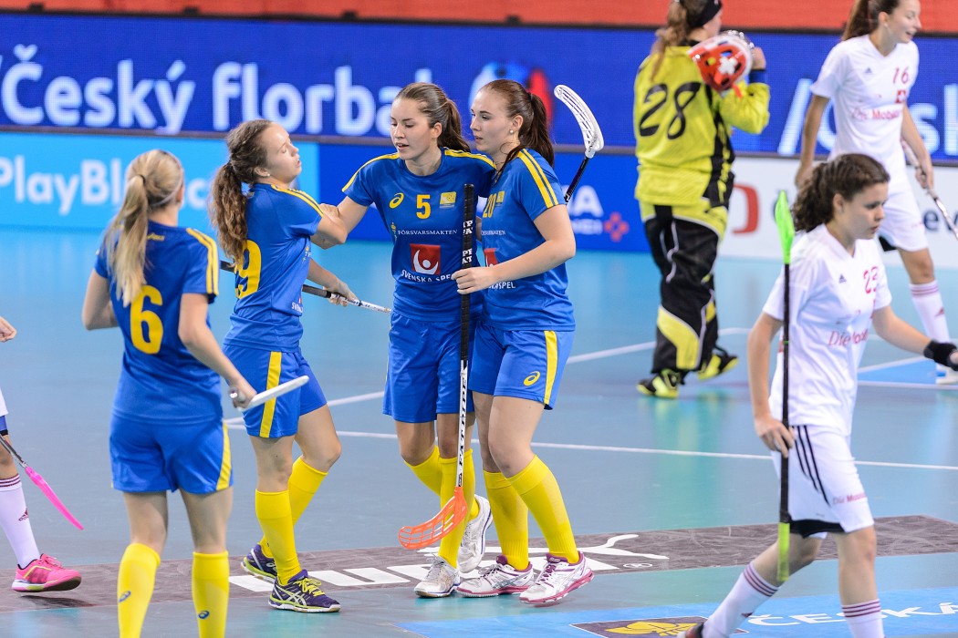 Euro Floorball Tour 2014 -  SUI WU19 vs SWE WU19 - 3:18