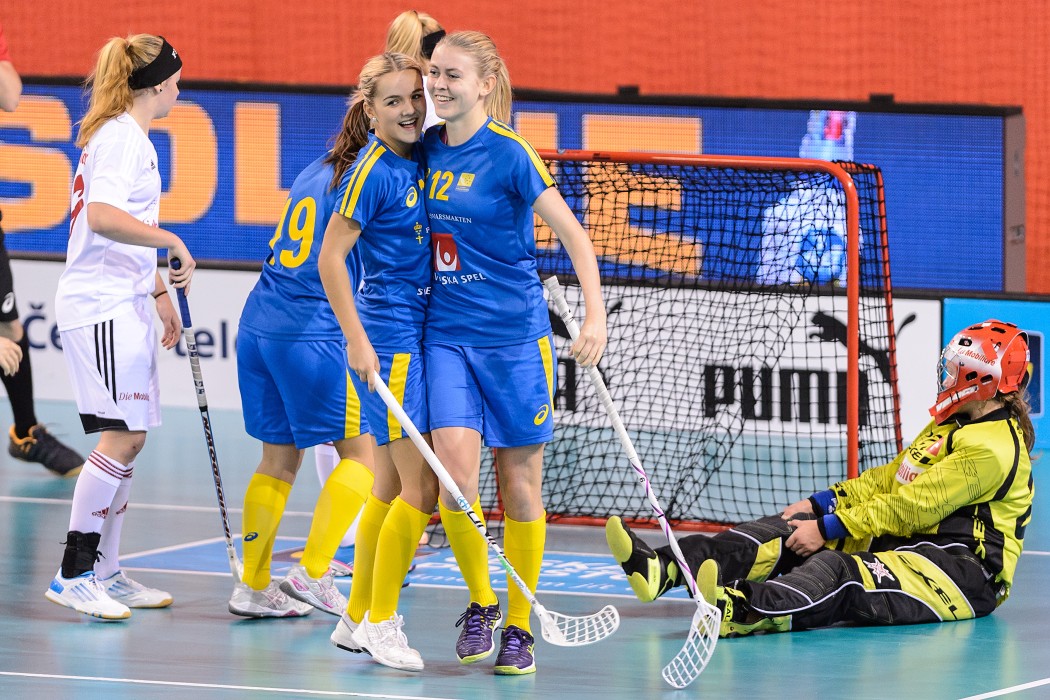 Euro Floorball Tour 2014 -  SUI WU19 vs SWE WU19