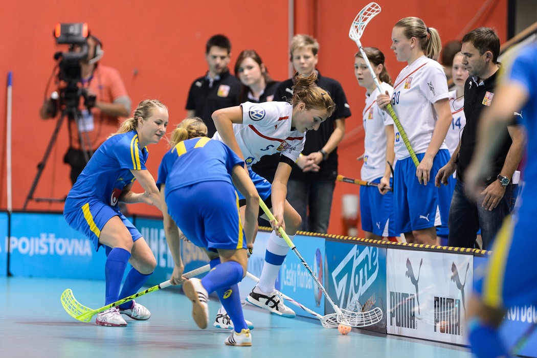 Euro Floorball Tour 2014 -  CZE vs SWE - 3:9