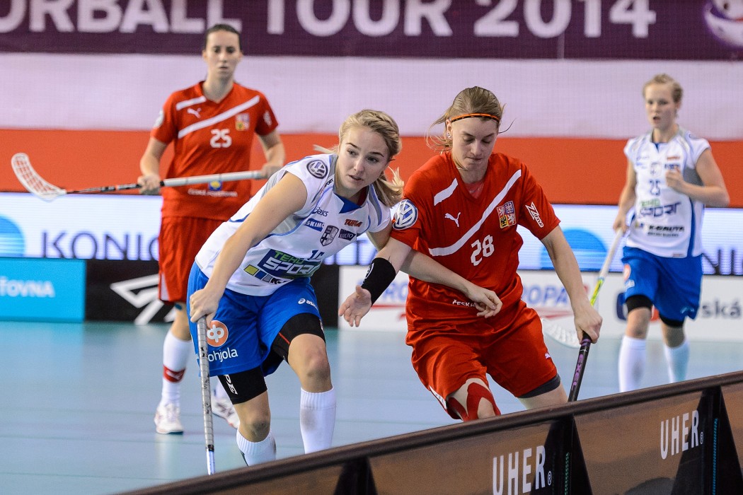 Euro Floorball Tour 2014 -  CZE vs FIN - 5:4ts