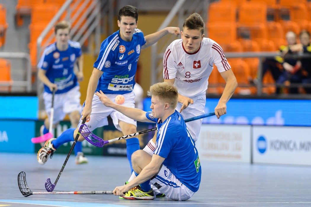 Euro Floorball Tour 2015 - Finland U19 vs Switzerland U19 - 8:3
