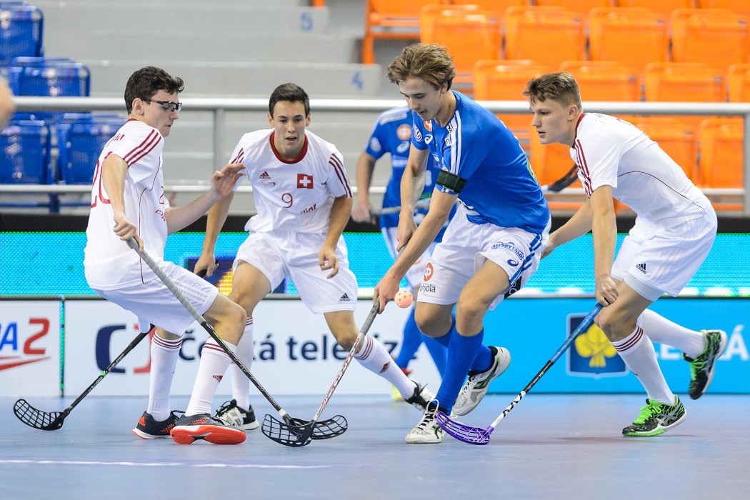 Euro Floorball Tour 2015 - Finland U19 vs Switzerland U19 - 8:3