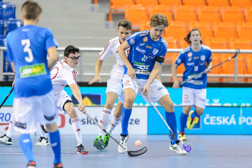 Euro Floorball Tour 2015 - Finland U19 vs Switzerland U19 - 8:3