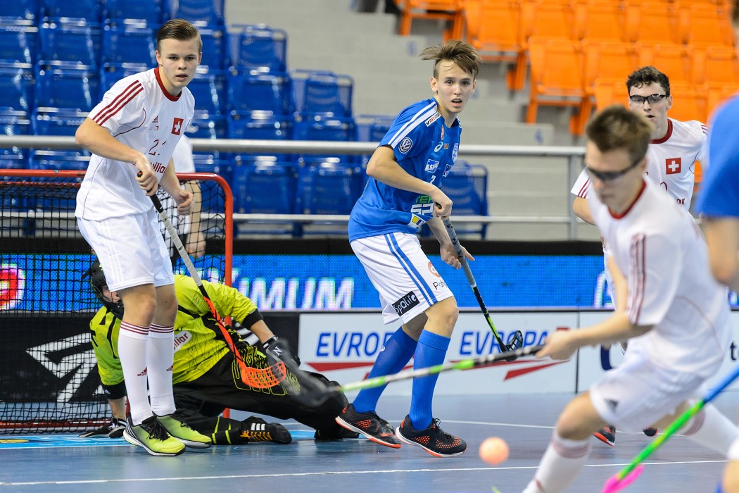 Euro Floorball Tour 2015 - Finland U19 vs Switzerland U19 - 8:3