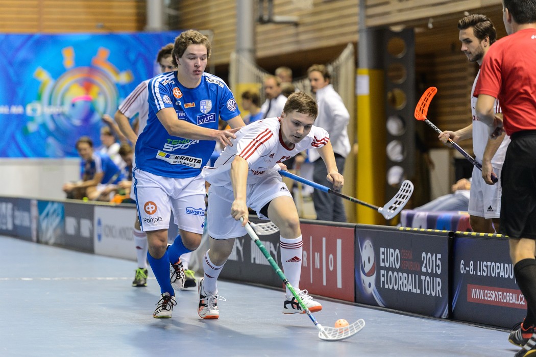 Euro Floorball Tour 2015 - Finland U19 vs Switzerland U19 - 8:3