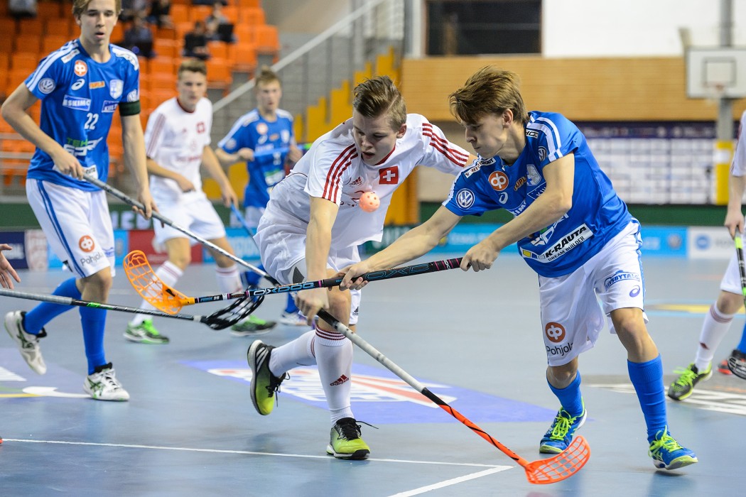 Euro Floorball Tour 2015 - Finland U19 vs Switzerland U19 - 8:3