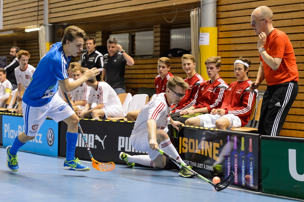 Euro Floorball Tour 2015 - Finland U19 vs Switzerland U19 - 8:3