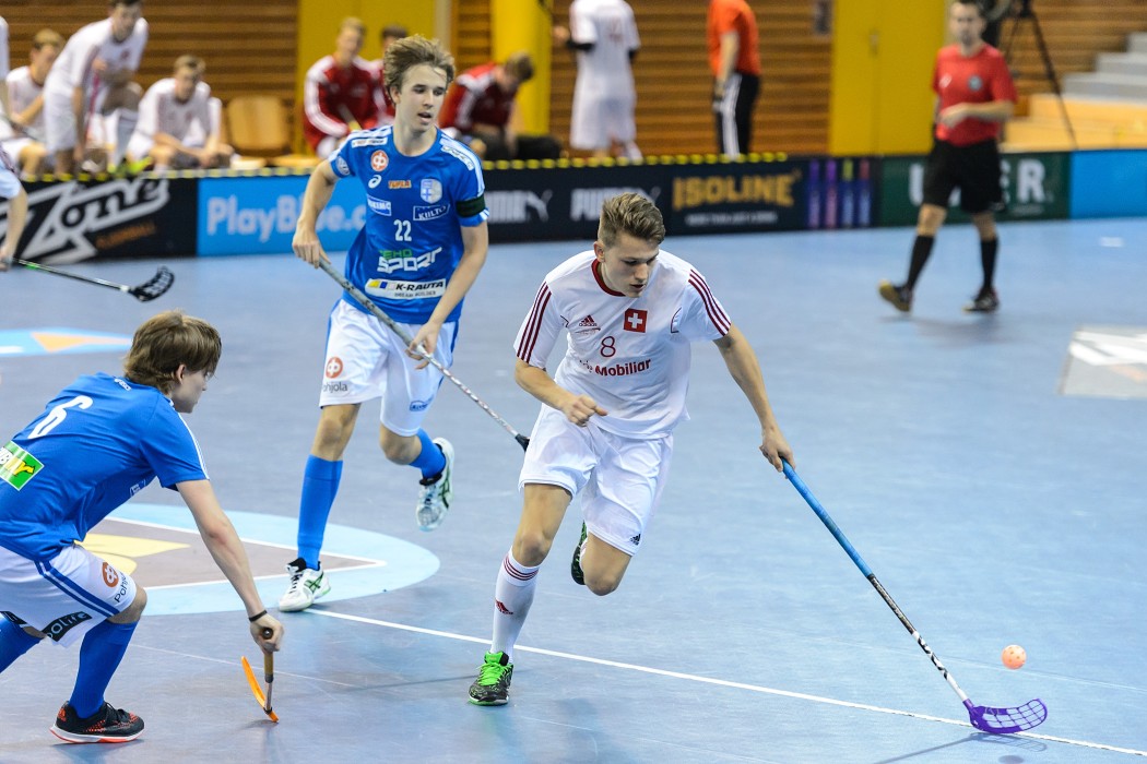 Euro Floorball Tour 2015 - Finland U19 vs Switzerland U19 - 8:3