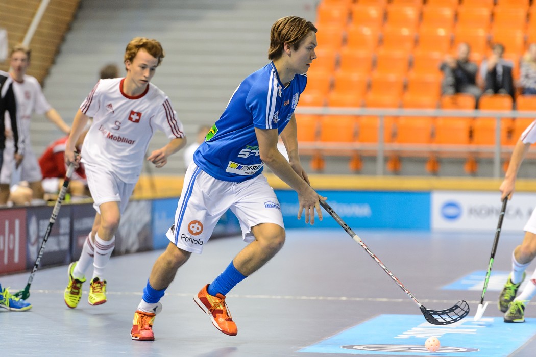 Euro Floorball Tour 2015 - Finland U19 vs Switzerland U19 - 8:3